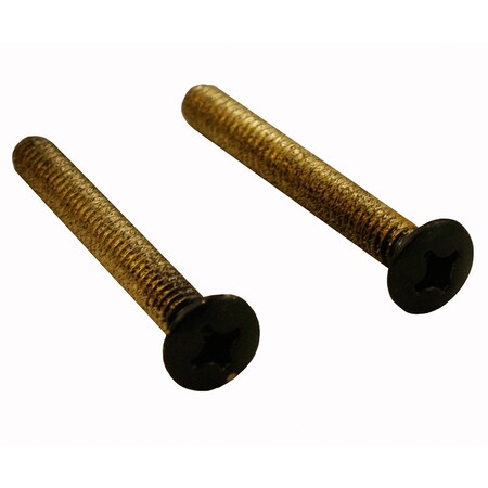 Jones Stephens Black Overflow Plate Screws T0521BL